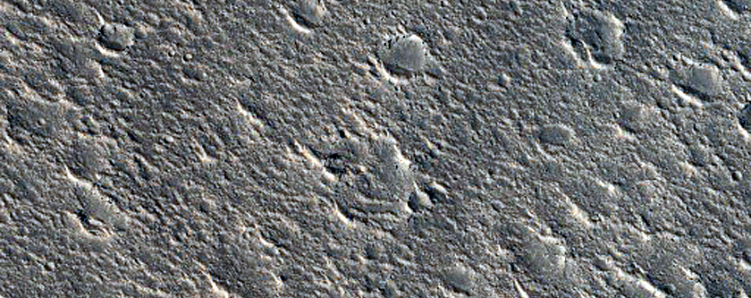 Candidate Recent Impact Site