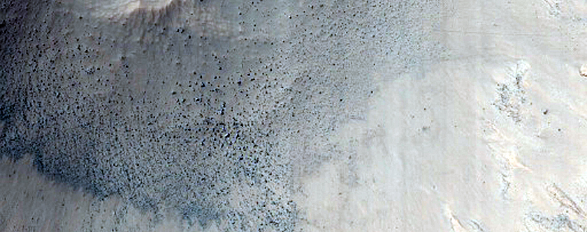 Crater with Steep Slopes