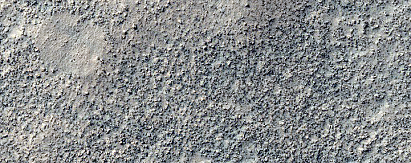 Candidate Recent Impact Site