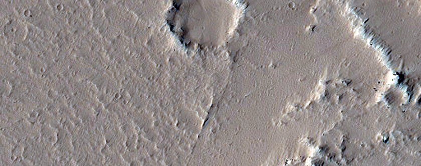 Candidate Recent Impact Site