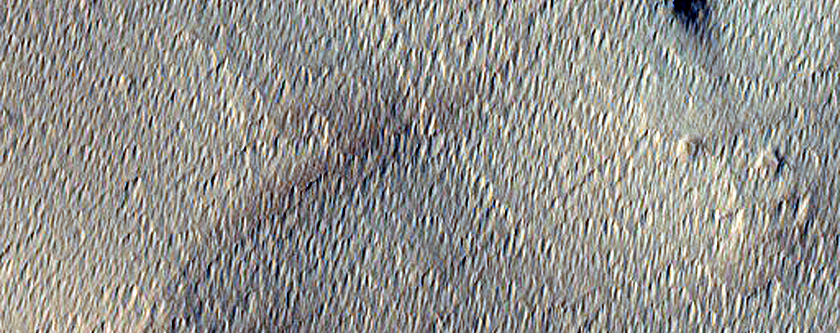 Candidate Recent Impact Site