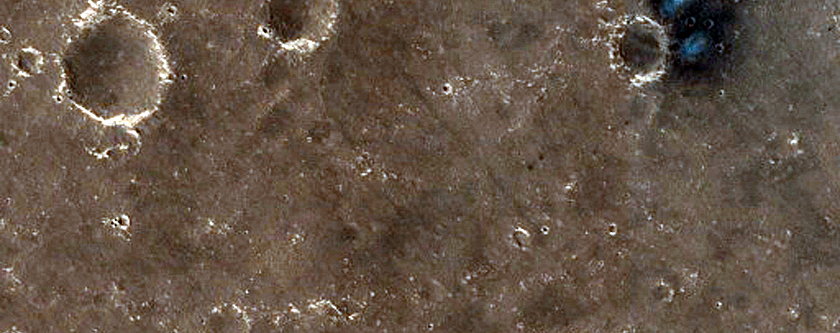 Candidate Recent Impact Site