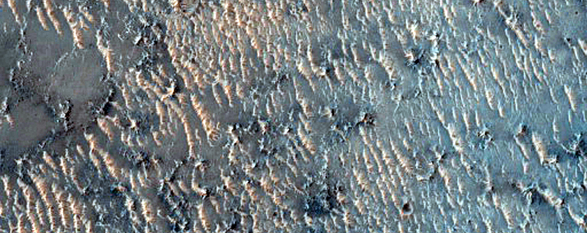 Terrain South of Madler Crater