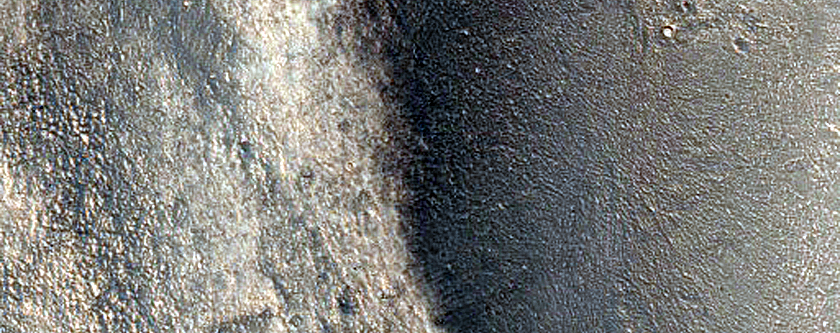 Volcanic Cone in Claritas Fossae