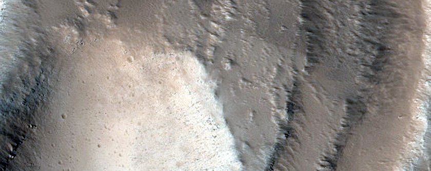 Craters and Trough in Northern Mid-Latitudes