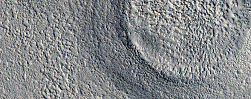 Candidate Recent Impact Site