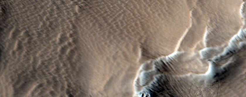 Lobate Deposit off Arsia Mons West Flank