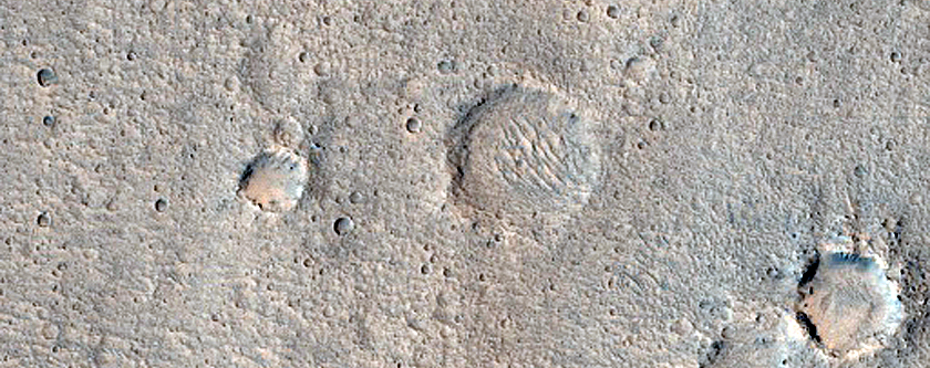 Streamlined Landforms Adjacent to Shalbatana Vallis