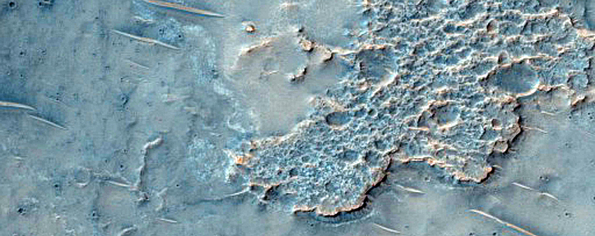 Crater Floor in Sinai Dorsa
