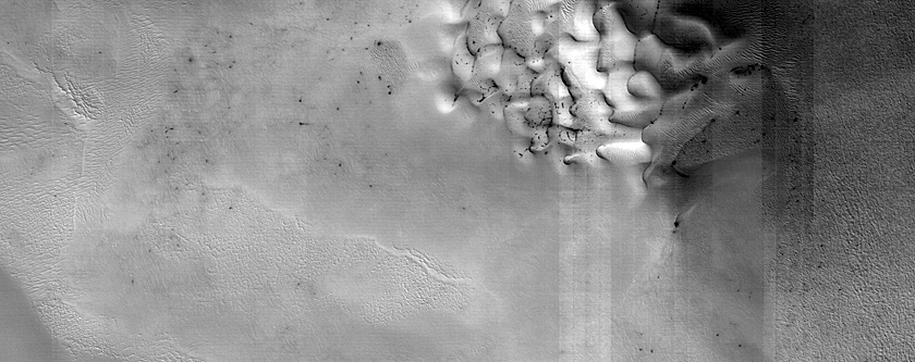 East Louth Crater Ice and Dune Monitoring