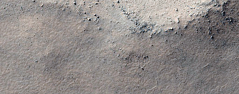 Landforms in Terra Sirenum