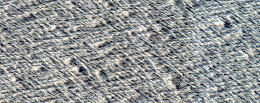 Candidate Recent Impact Site