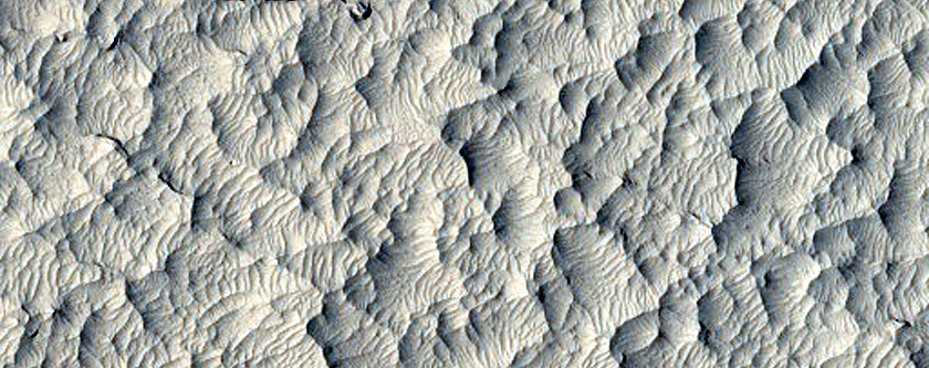 Medusae Fossae Formation Features