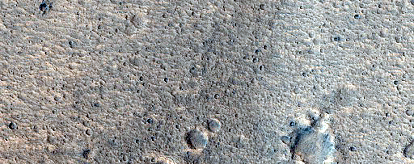 Streamlined Landforms Adjacent to Shalbatana Vallis