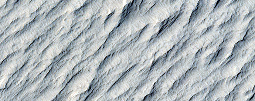 Possible Changes Observed in CaSSIS Image MY36_019851_351