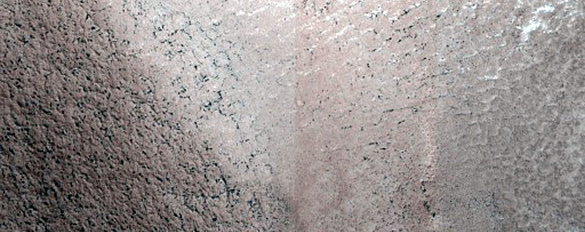 Frost Monitoring in Crater