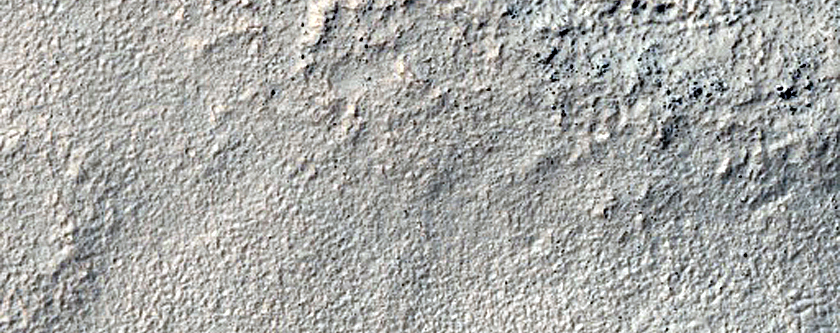 Layered Feature in Crater in Hellas Montes