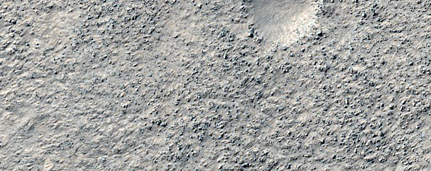 Southern Ejecta of Farim Crater in Terra Cimmeria