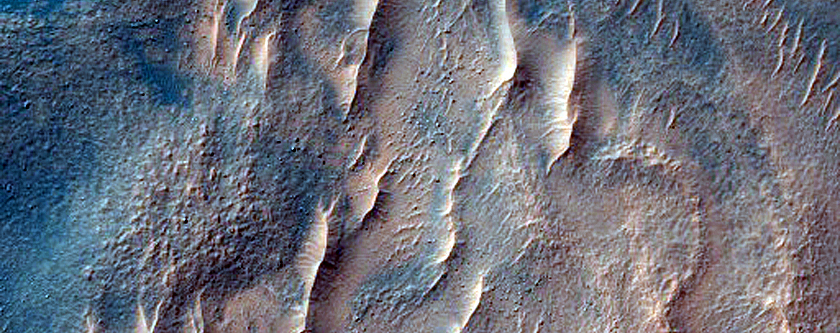 Monitoring the Slopes of Moni Crater