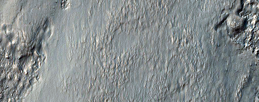 Channels in Lohse Crater