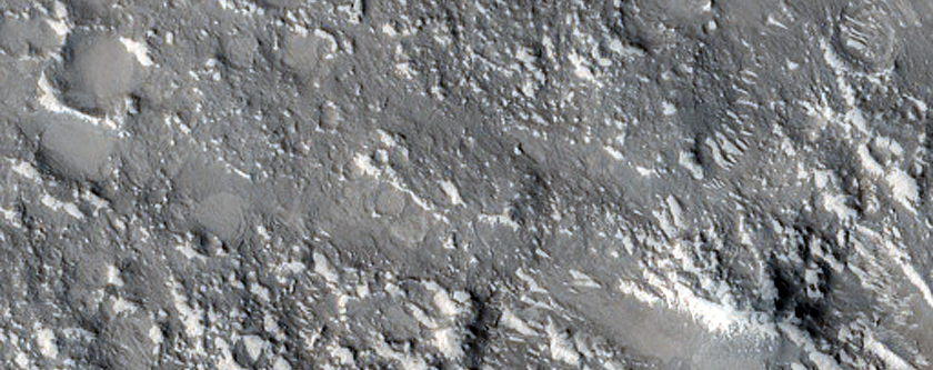 Ejecta of Well-Preserved 12-Kilometer Impact Crater in South Utopia Planitia