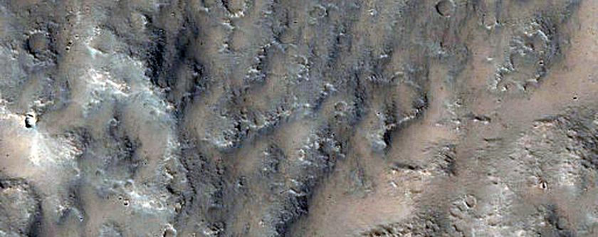 Candidate Recent Impact Site