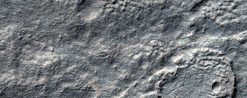 Monitor Mid-Latitude Apron and Tongue Materials in Reull Vallis