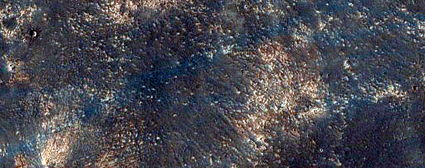 Candidate Recent Impact Site