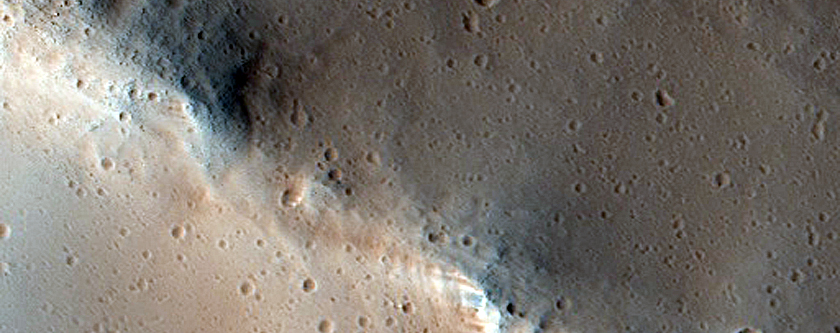 Terrain Southwest of Olympus Mons