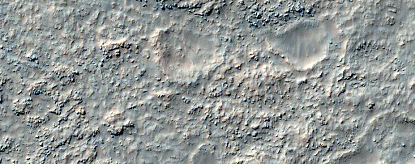 South Mid-Latitude Craters