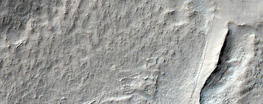 Crater Floor Depressions in North Central Phaethontis Region