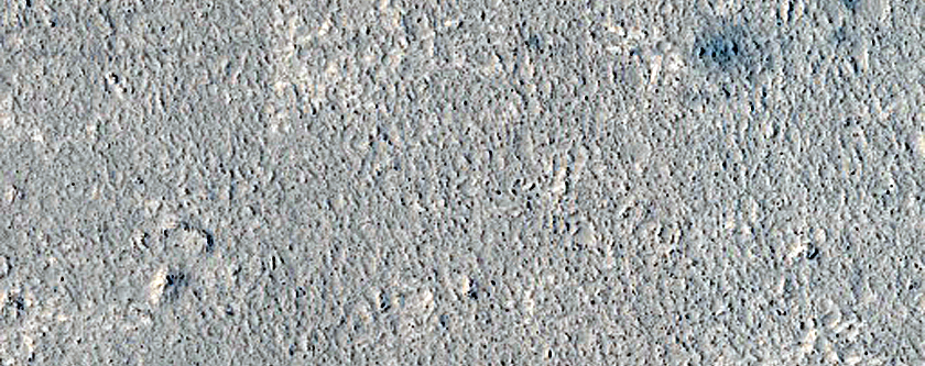Candidate Recent Impact Site