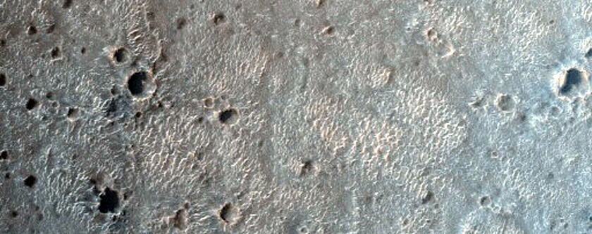 Mounds in Craters in East Meridiani Planum