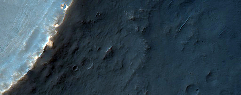 Terrain Southwest of Martin Crater