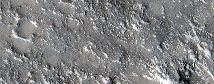 Ejecta of Well-Preserved 12-Kilometer Impact Crater in South Utopia Planitia