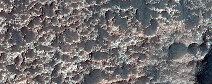 Dunes in Hesperia Planum