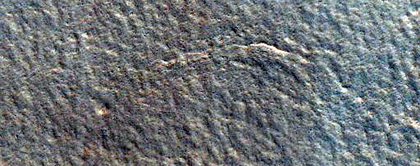Northern Margin of Tempe Terra