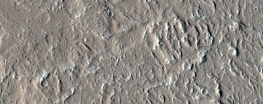 Terrain Sample in Amazonis Planitia