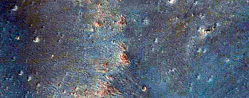 Candidate Recent Impact Site