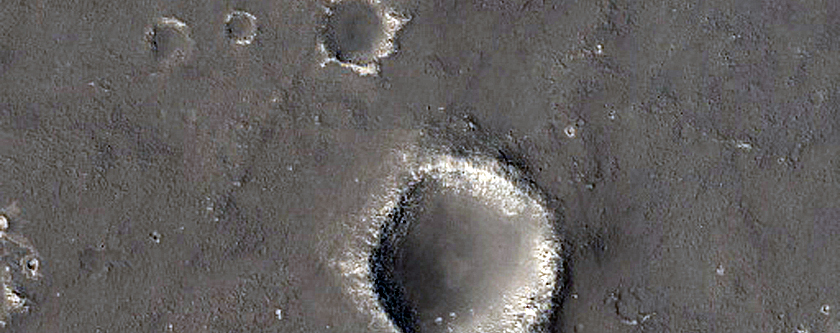 Candidate Recent Impact Site