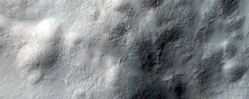 Fresh Central Pit Crater in Claritas Fossae