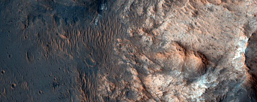 Clay-Bearing Outcrops near Vedra Valles