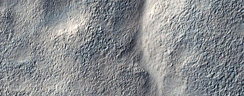 Mesa in Arrhenius Crater