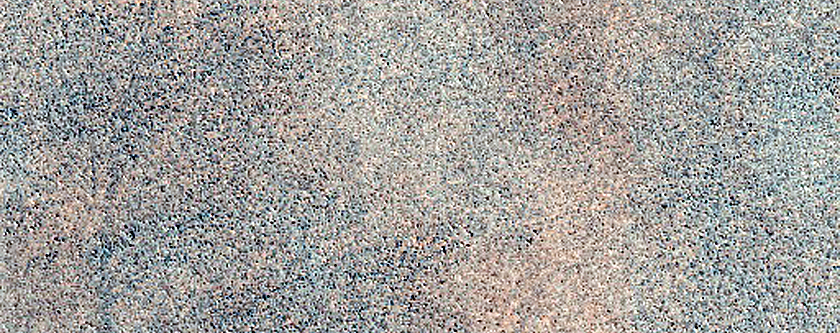 Terrain Sample in Utopia Planitia