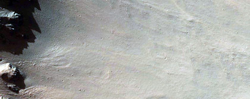 Relatively Recent Crater