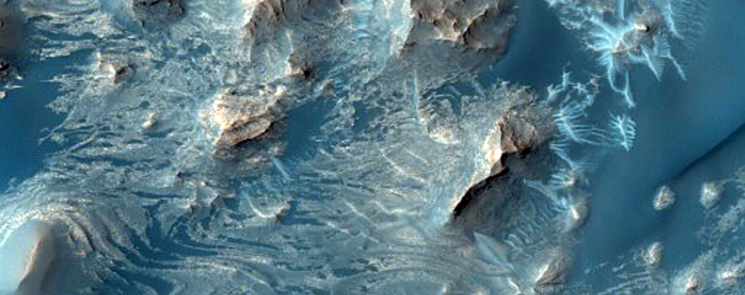 Dunes on Floor of Crommelin Crater