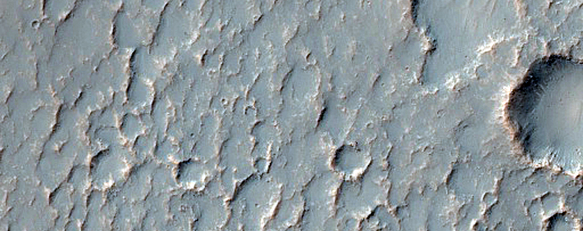 Possible Mafic Mineral Exposures in Northwest Terra Sirenum