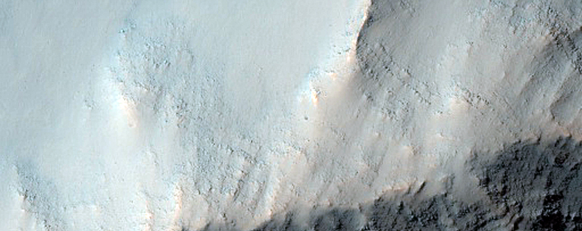 Ius Chasma Pyroxene-Rich Wall Rock