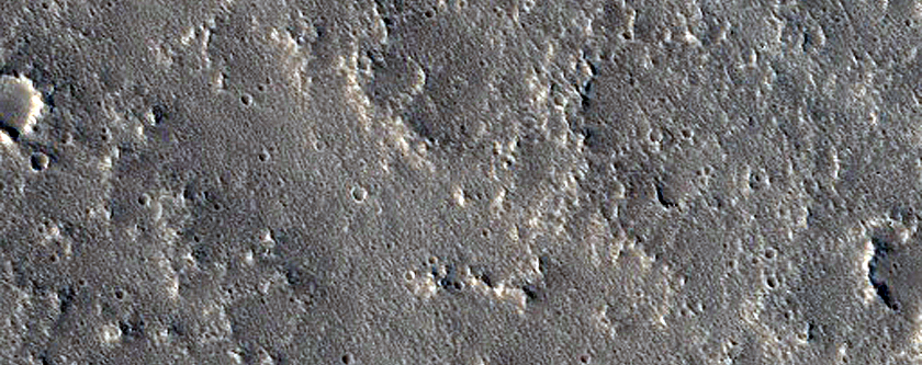 Candidate Recent Impact Site
