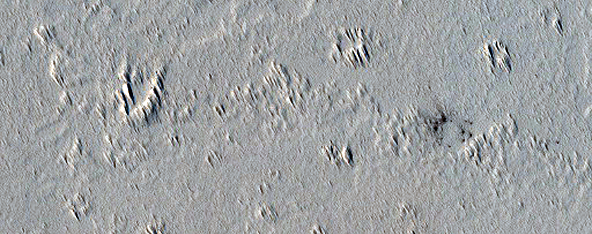Candidate Recent Impact Site